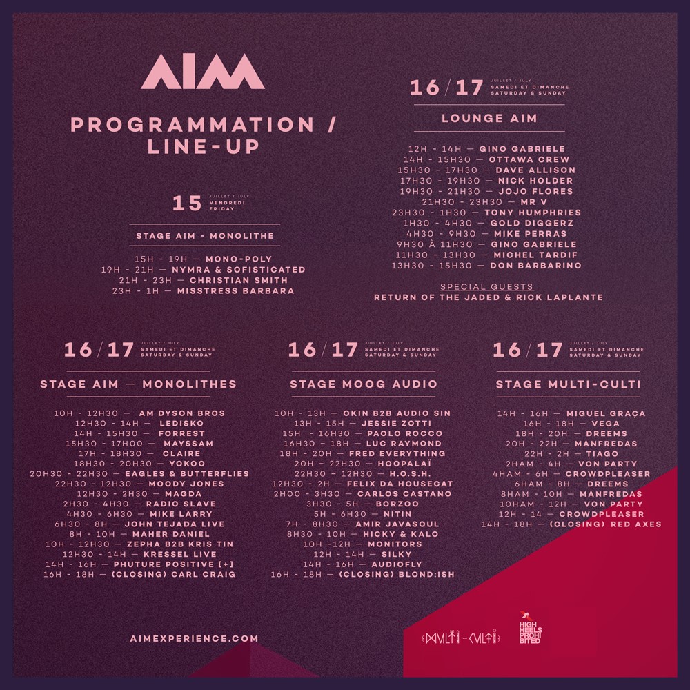 AIM Festival Poster